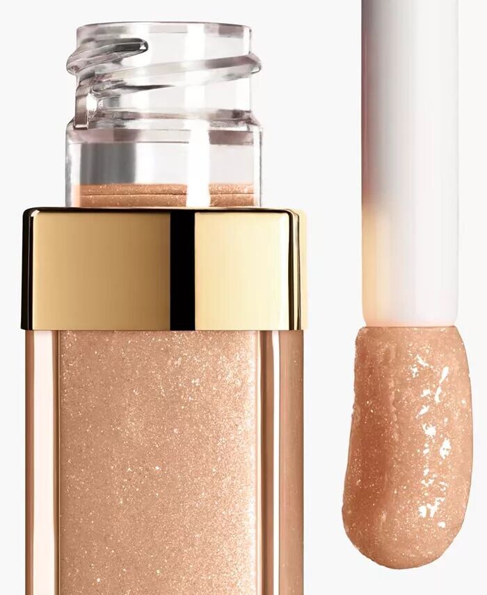 Увлажняющий блеск для губ Chanel Rouge Coco Gloss, оттенок Melted Honey — фото 2