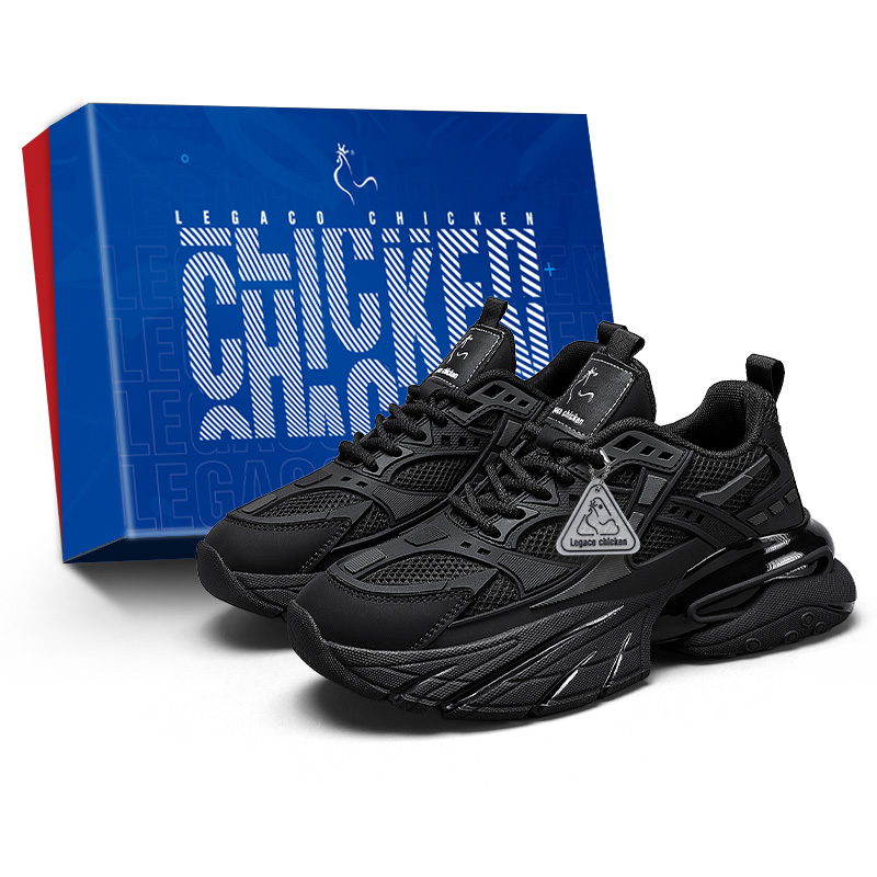 

Кроссовки Legaco chicken Chunky Sneakers Men Low-top, черный