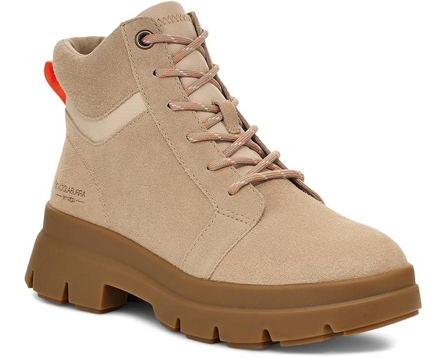 Ботинки женские UGG Koolaburra на шнуровке, песочный