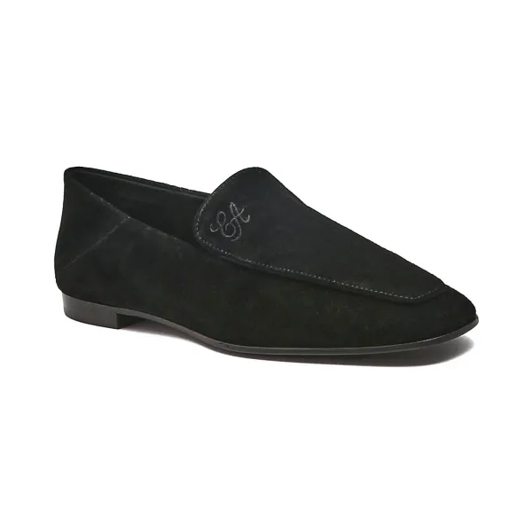 Кожаные мокасины Emporio Armani, черный
