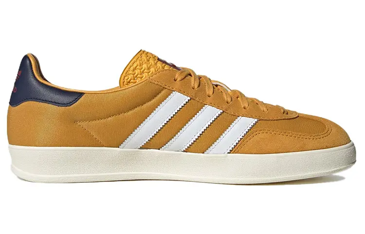 Adidas originals GAZELLE Series Обувь для скейтбординга унисекс, White/Varsity Maize — фото 2