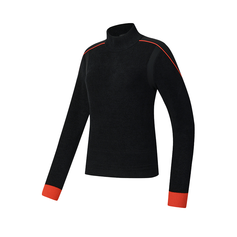 

FILA Golf Series вязаный свитер для женщин Pitch Black