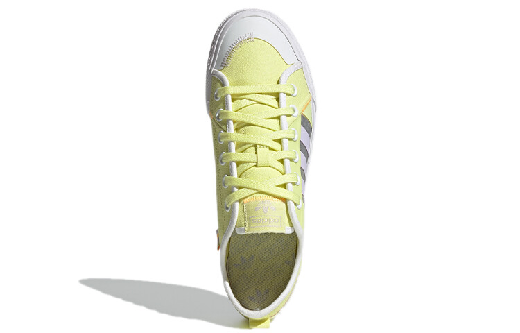 Кроссовки Adidas Originals Nizza, желтый — фото 4