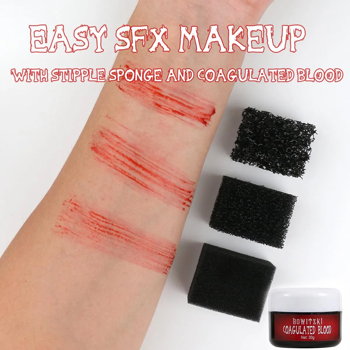 Набор для Хэллоуина Bowitzki SFX Makeup Kit для спецэффектов Bowitzki — фото 3