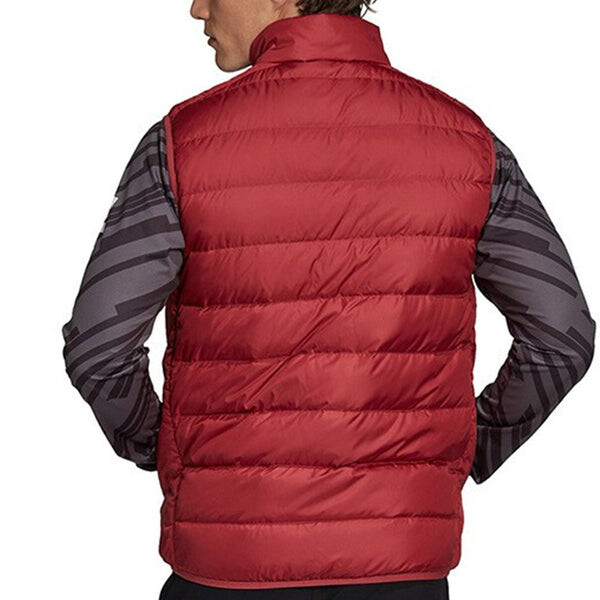 Пуховик adidas Ess Down Vest Sleeveless Down Vest Men's Red, красный — фото 4
