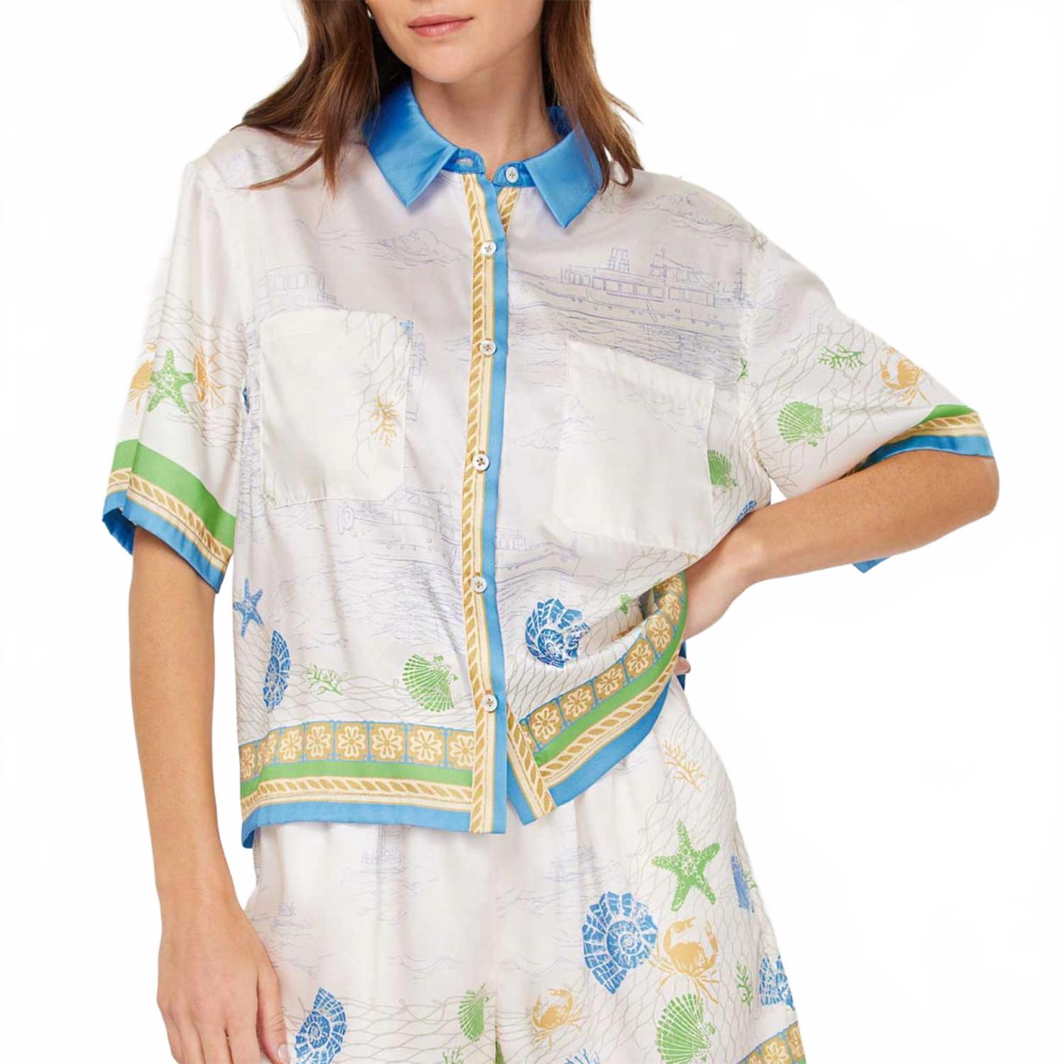 

Санди принтованная рубашка в мультиколоре Current air