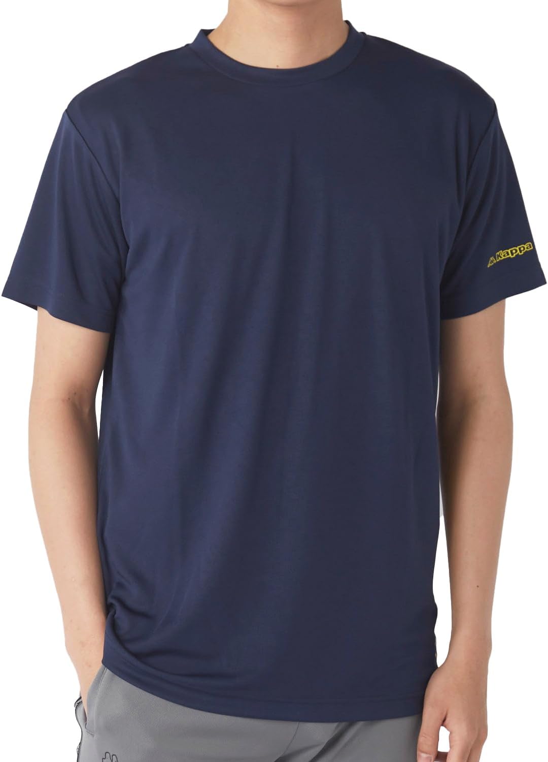 

Мужская футболка с коротким рукавом Kappa 215325 NV, размер Medium, темно-синий