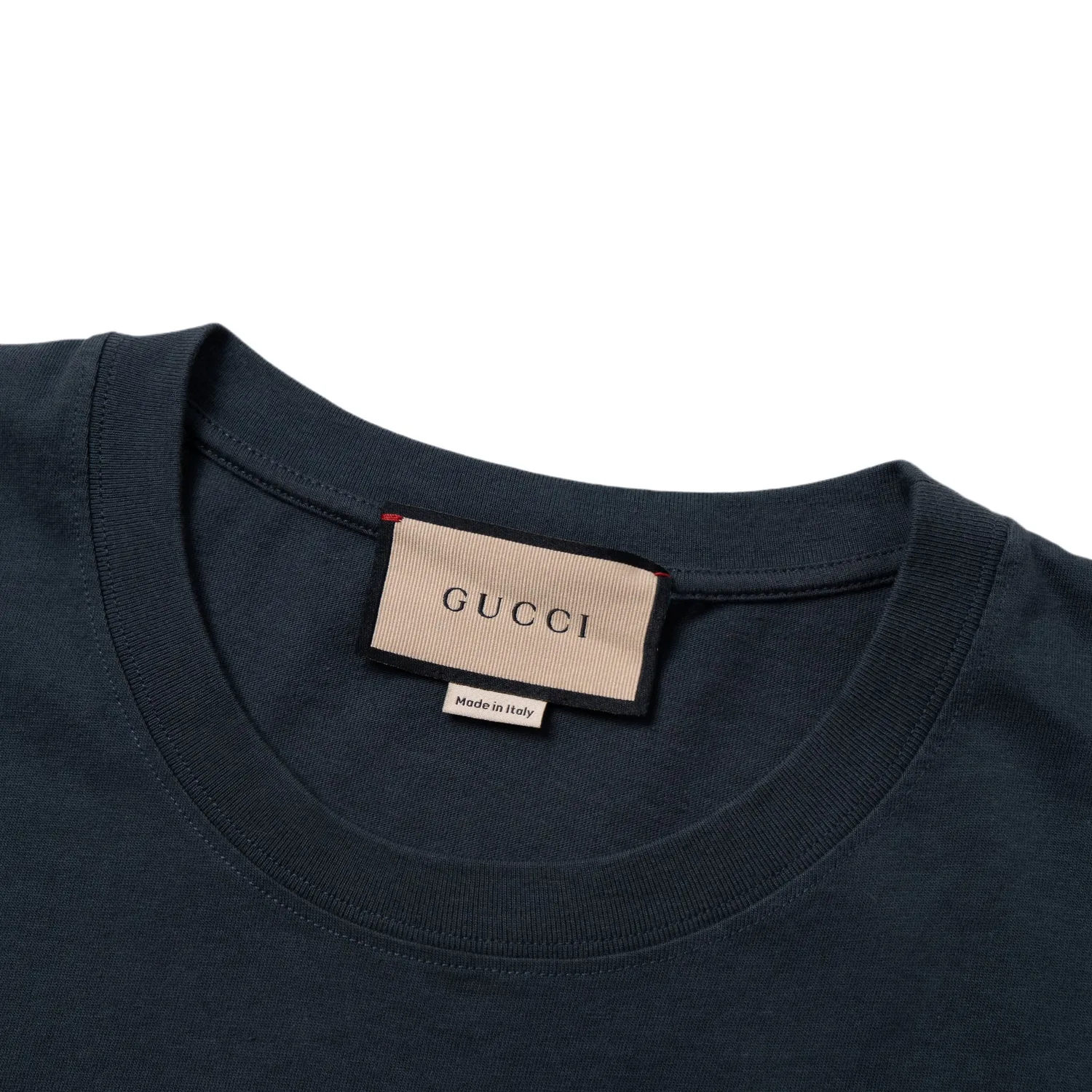 Футболка GUCCI с логотипом, темно-зеленый — фото 4