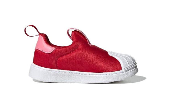Кроссовки оригиналы x disney superstar 360 shoes Adidas, алый — фото 2