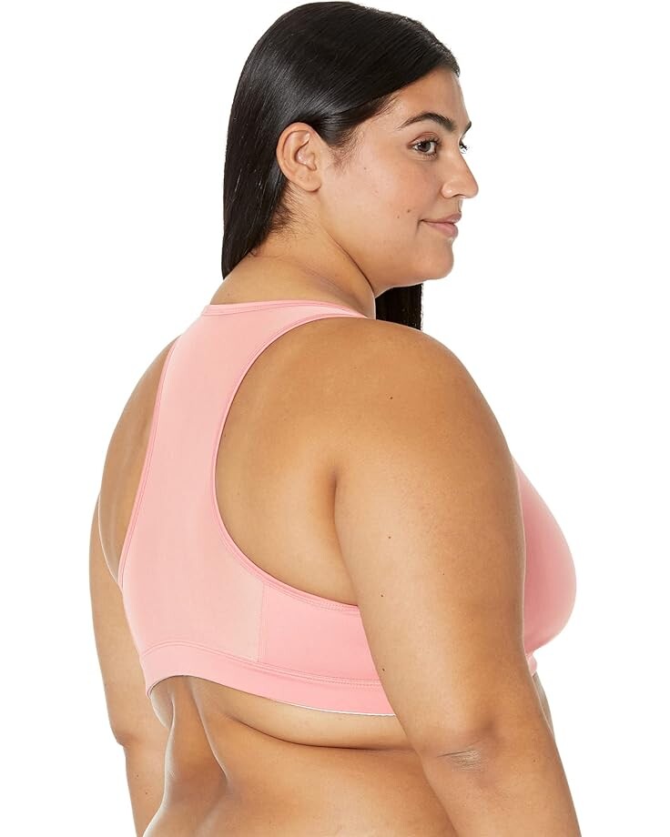 

Бюстгальтер PUMA Plus Size Mid Impact 4Keeps Bra, цвет Rosette/Cowhide