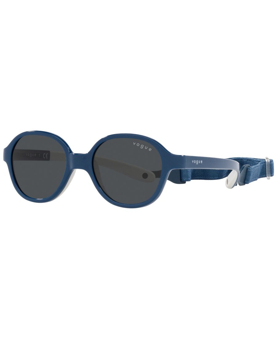 

Детские солнцезащитные очки Vogue Jr Kids Unisex, VJ2012 (для детей от 0 до 3 лет) Vogue Eyewear, Blue on Rubber Cream