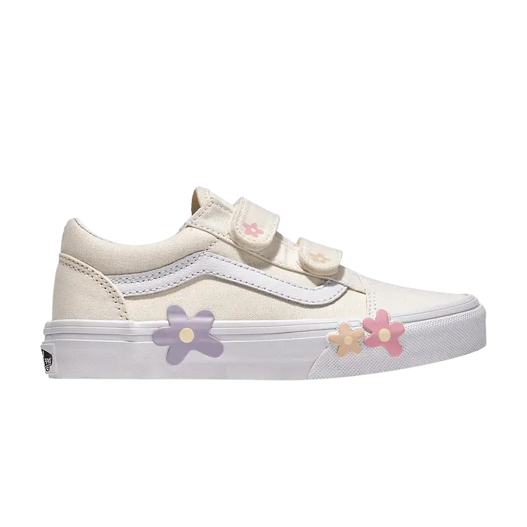

Кроссовки Vans Old Skool V Kids, Cream Flower