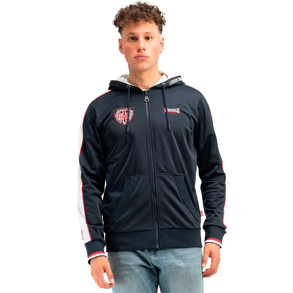 

Толстовка Lonsdale Strathmore full zip, синий