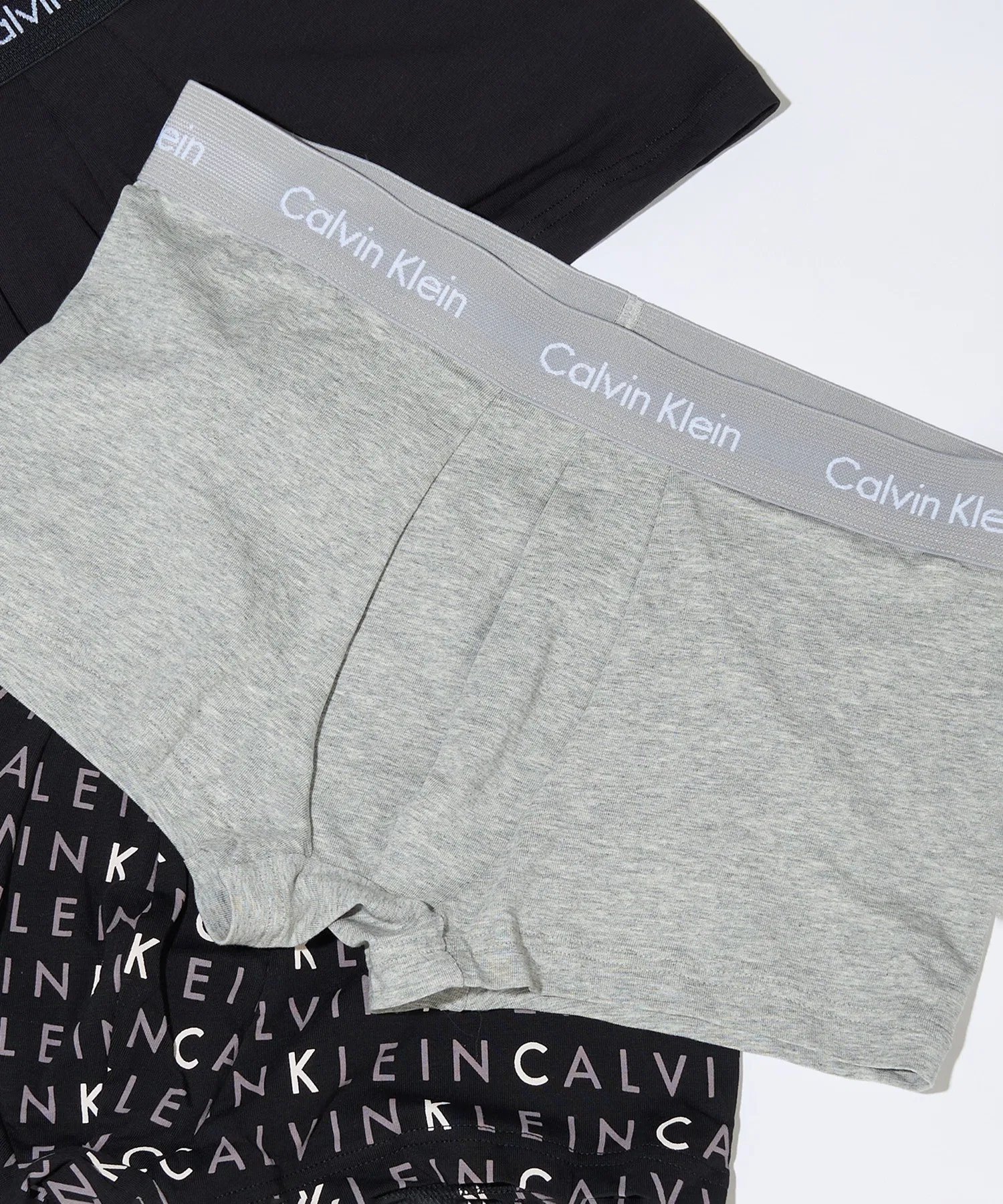 【Calvin Klein】Мужские боксеры, комплект из 3 штук, U2664G — фото 2