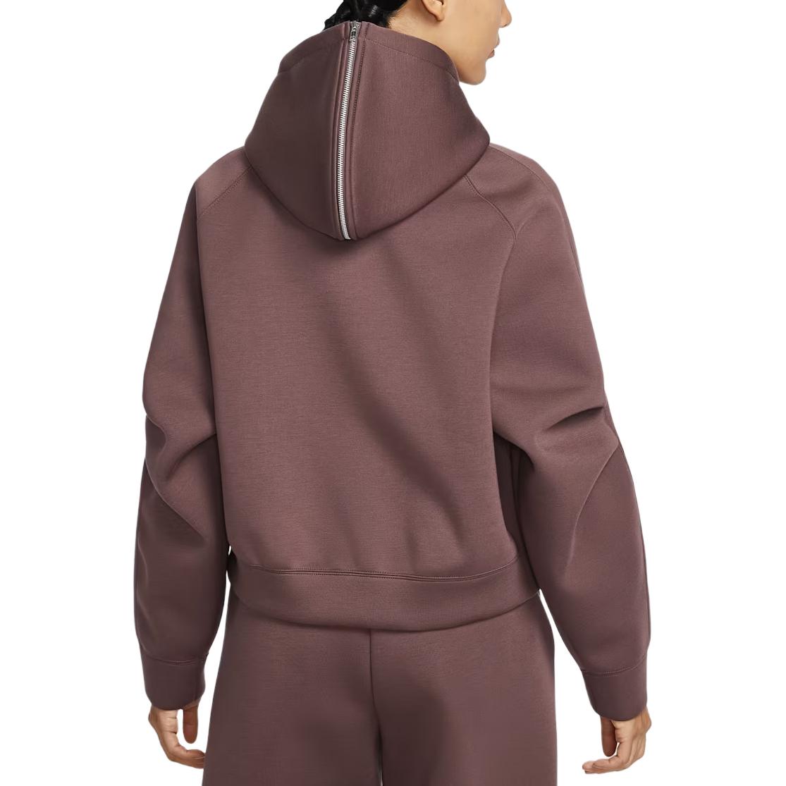 Спортивная одежда FW25 Оверсайз Флис Свитшот Женский Nike, totem черный фиолетовый/refined russet/totem черный фиолетовый — фото 4