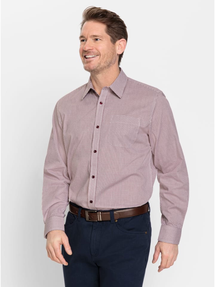 

Рубашка с длинными рукавами в бордовую клетку WITT WEIDEN