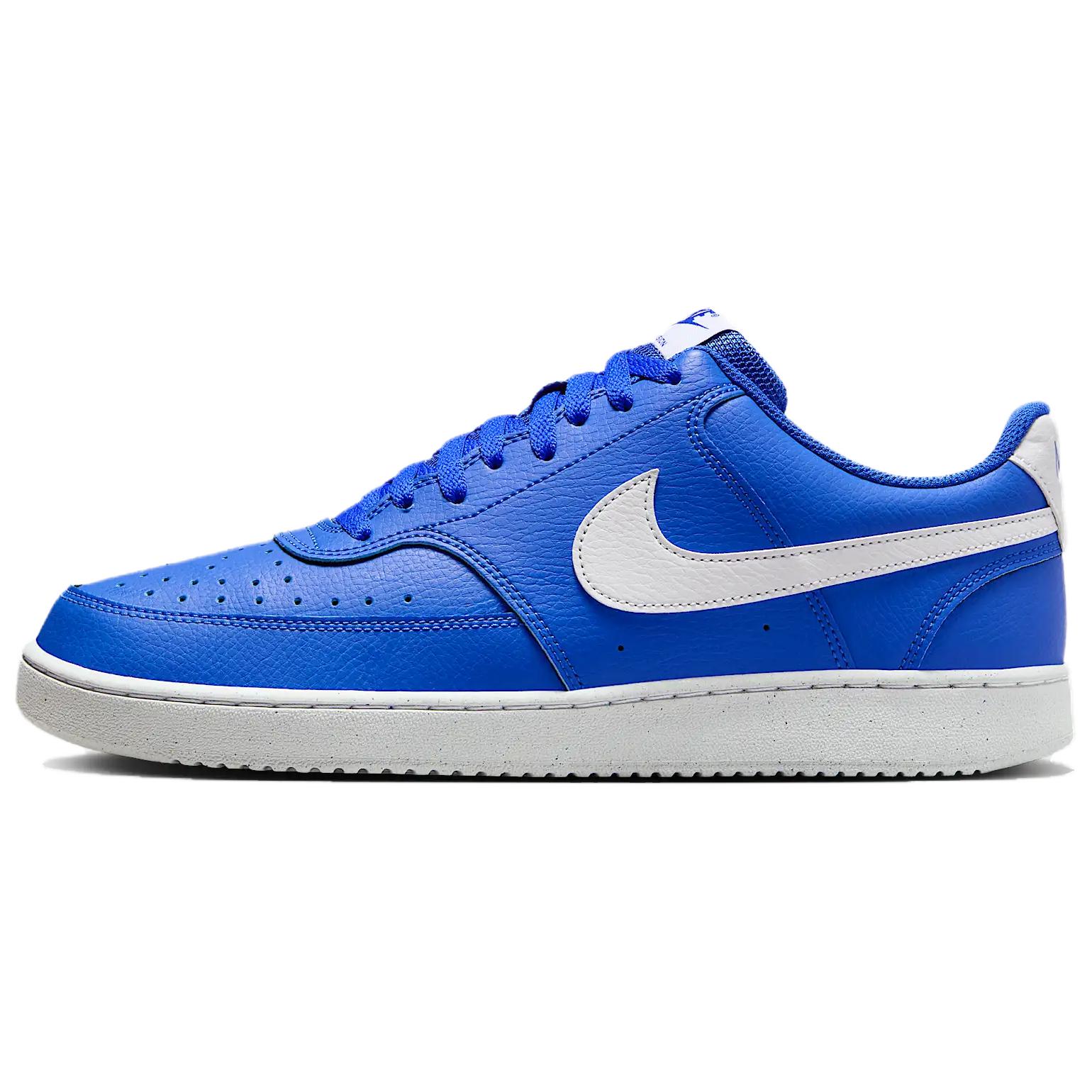 

Nike Кроссовки men's court vision low slip resistant abrasion resistant low top skateboard blue