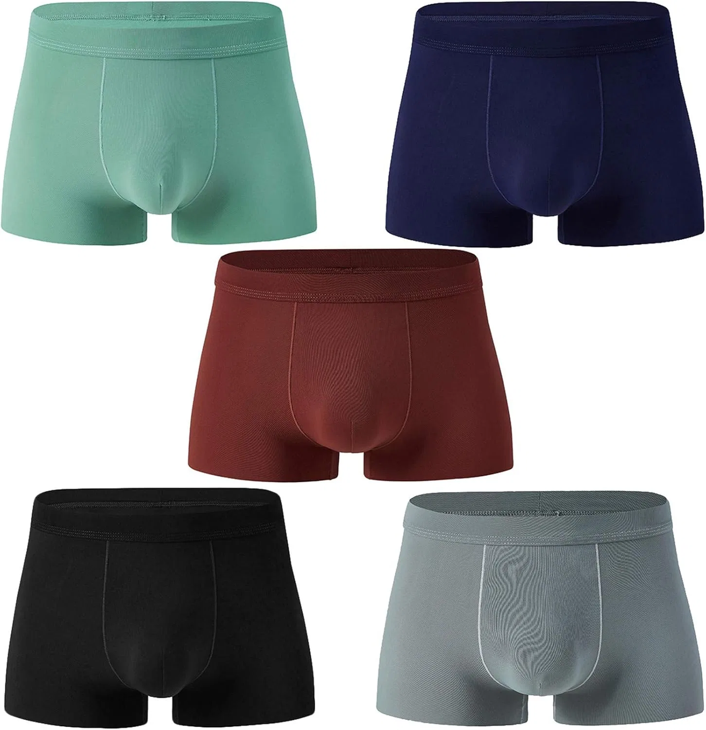 Боксеры 5-pack, мужские, микрофибра, Assorted Colors