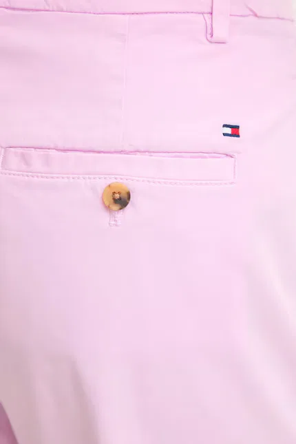 Брюки из эластичной ткани Tommy Hilfiger, розовый — фото 4