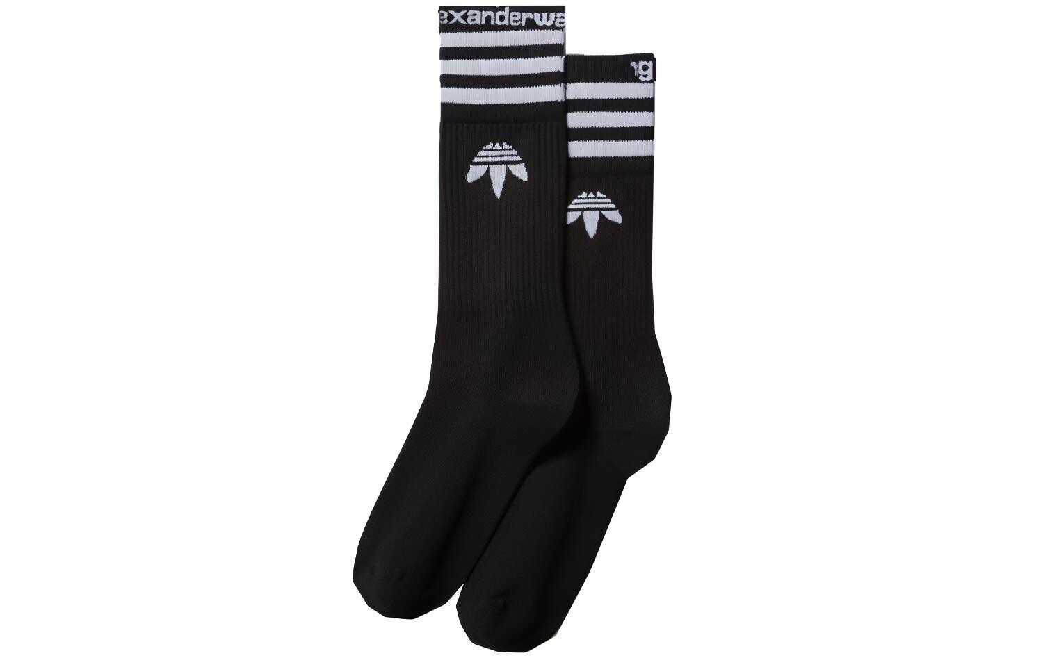 Носки до колена унисекс Adidas Originals, цвет 3 Pack (Black)