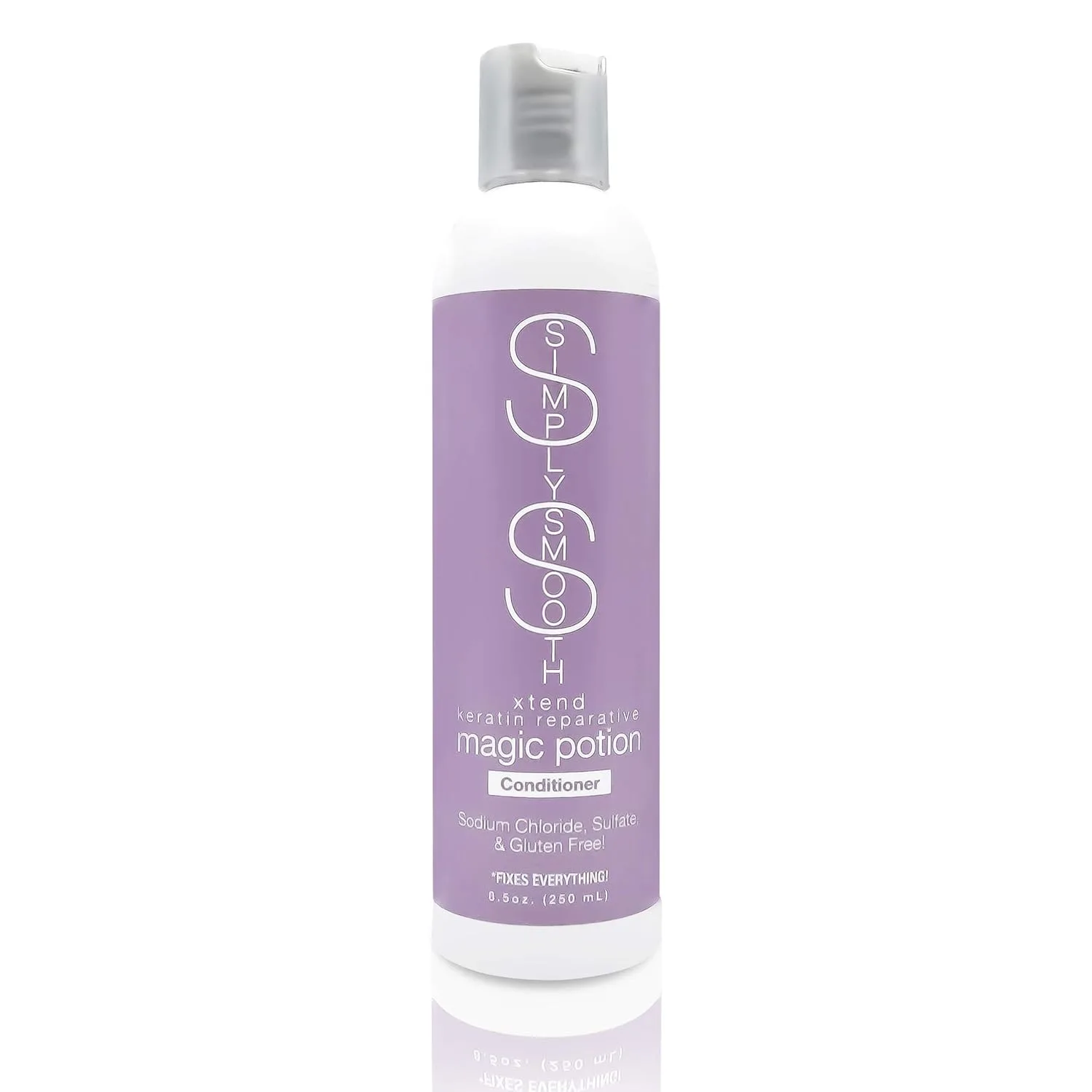 Шампунь и кондиционер Simply Smooth Keratin Reparative Magic Potion - ежедневный уход за волосами с коллагеном для всех типов волос, предотвращающий ломкость, 240 мл. — фото 2