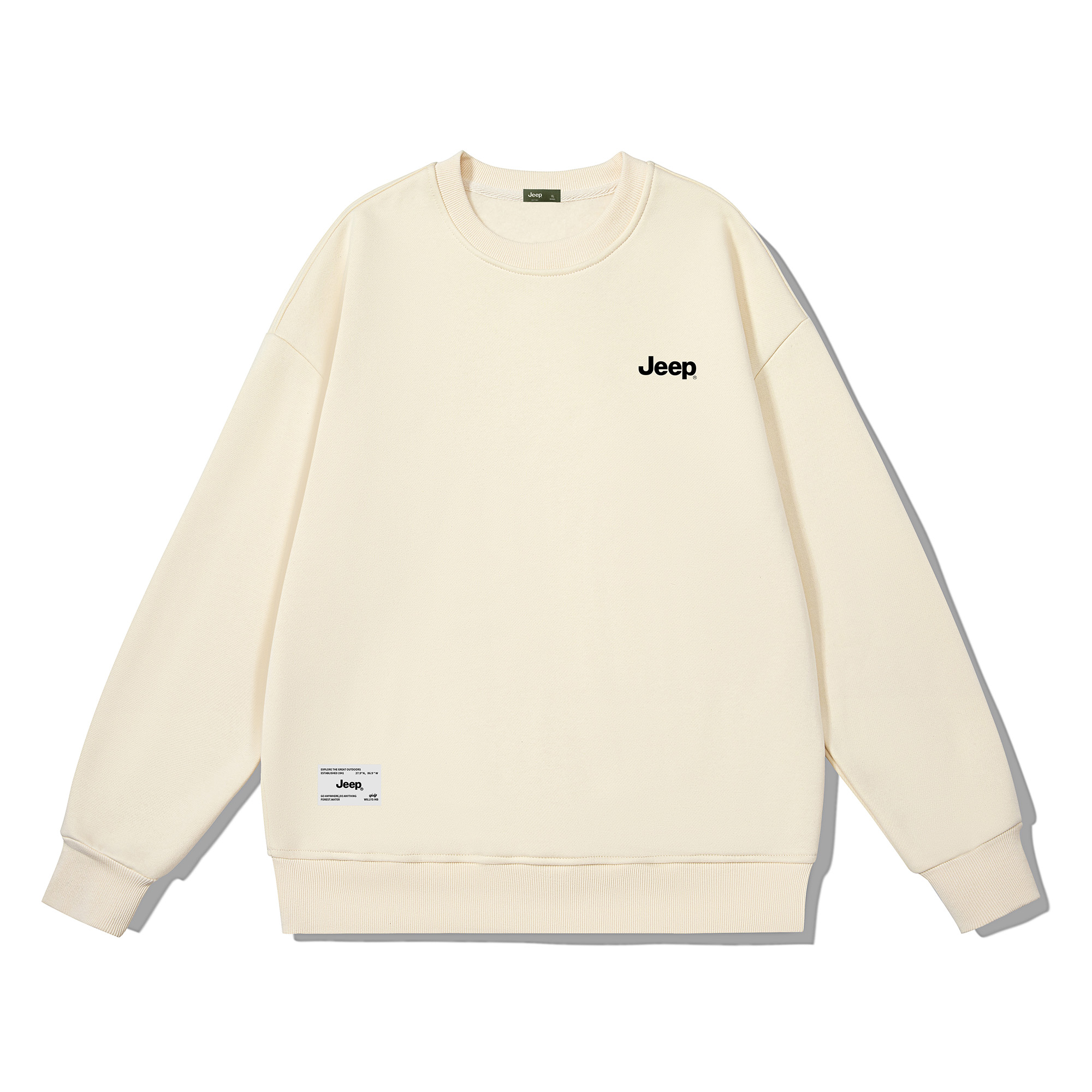 

Футболка унисекс Jeep, Apricot (Fleece-Lined)