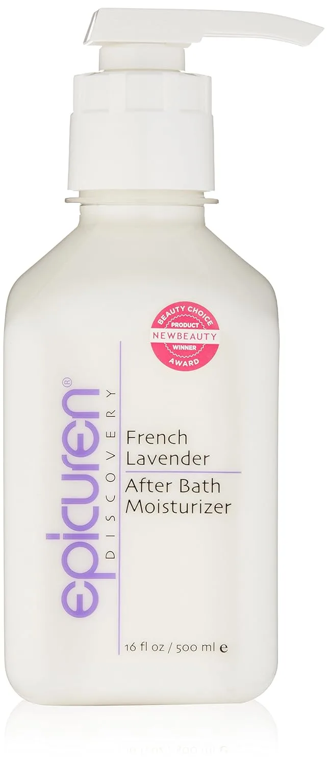 Увлажняющий крем для тела Epicuren Discovery French Lavender After Bath, 2 жидких унции. 453.60 г (1 шт.)