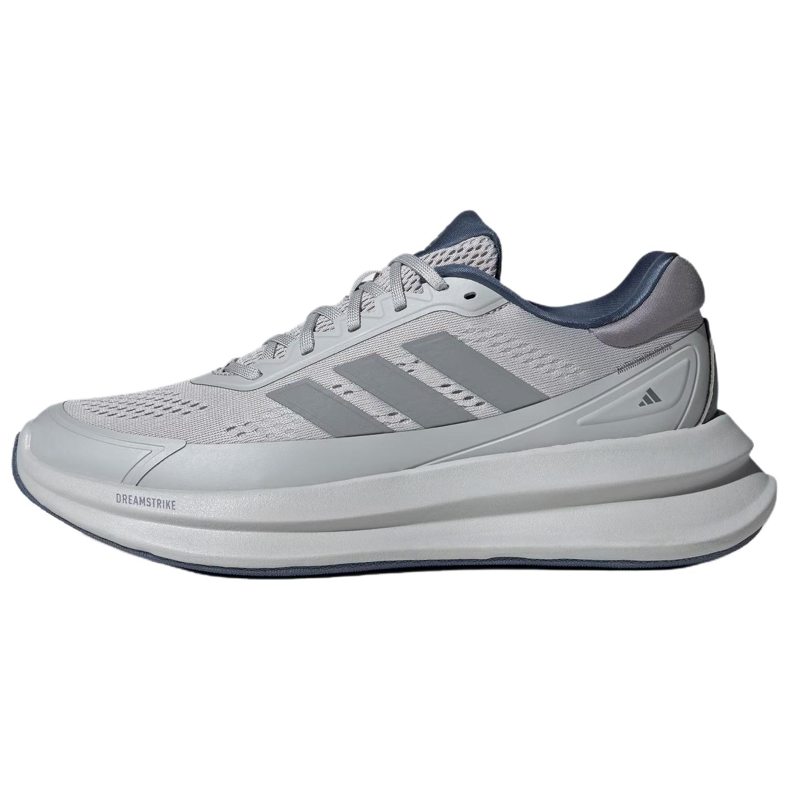 

Износостойкие низкие повседневные кроссовки для бега, мужские, серые Adidas, Gray