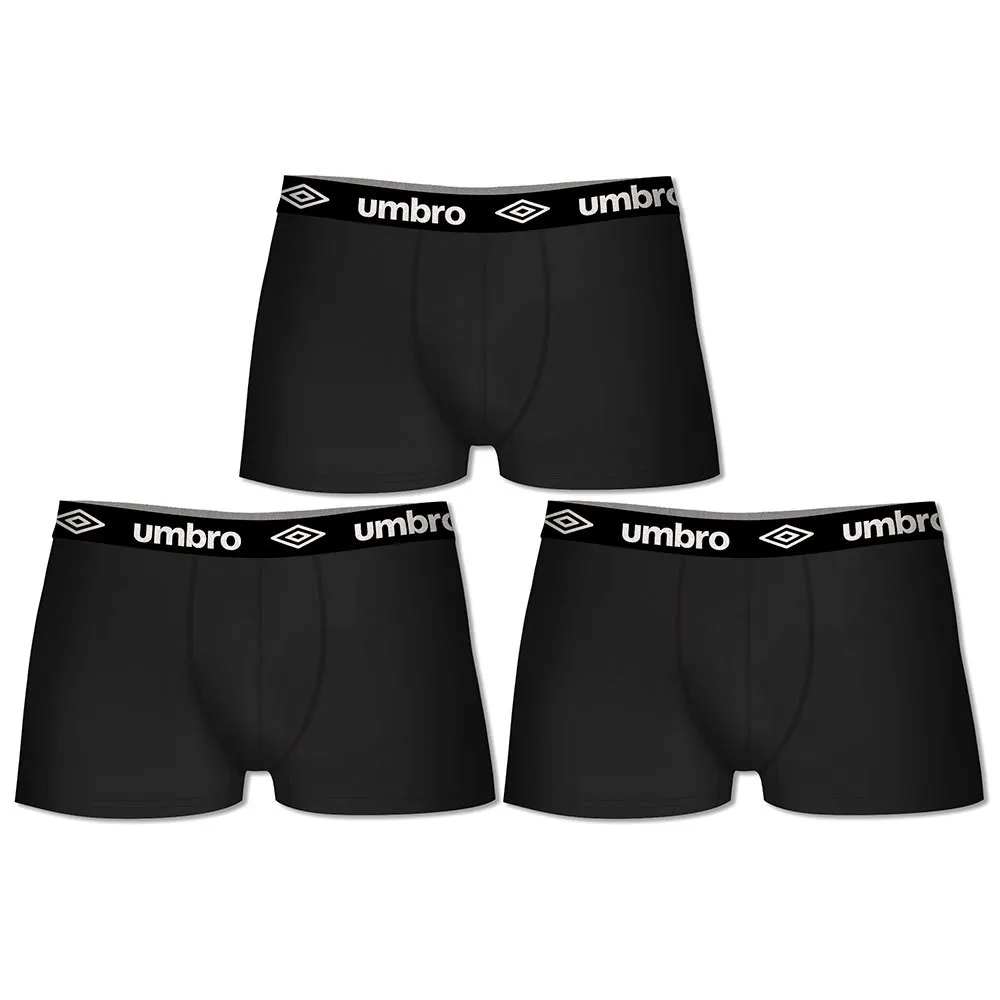 

Трусы-боксеры Umbro 3 units, черный