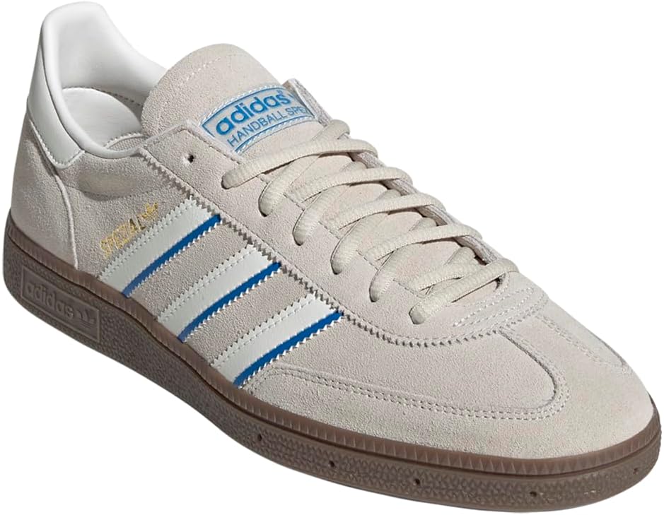 Мужские кроссовки adidas Handball Spezial, белый/голубой — фото 2