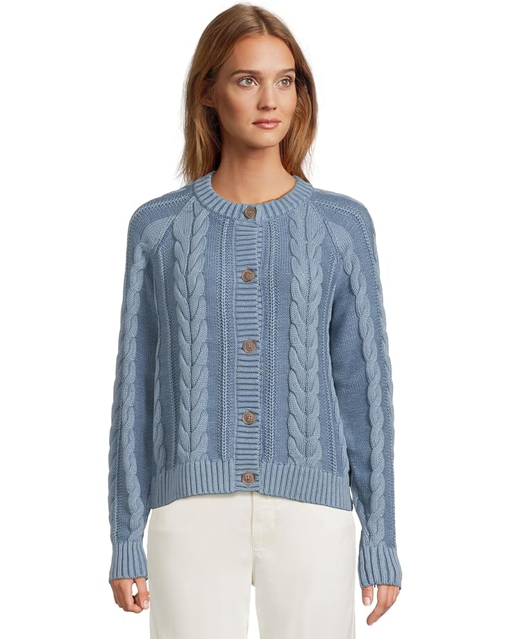 

Свитер Pendleton Cotton Cable Cardigan, цвет Dusty Blue