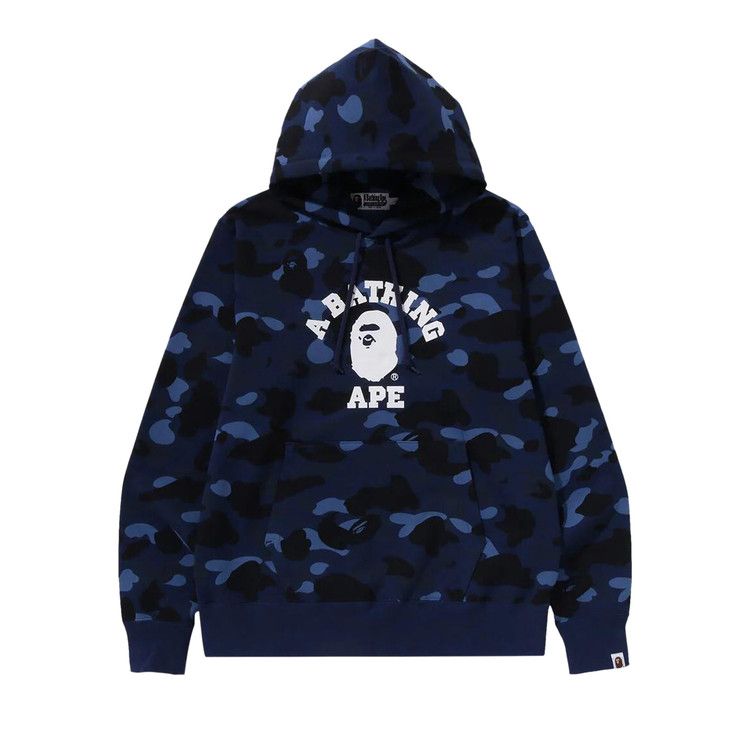 

Худи BAPE Color Camo College Pullover Hoodie, Navy