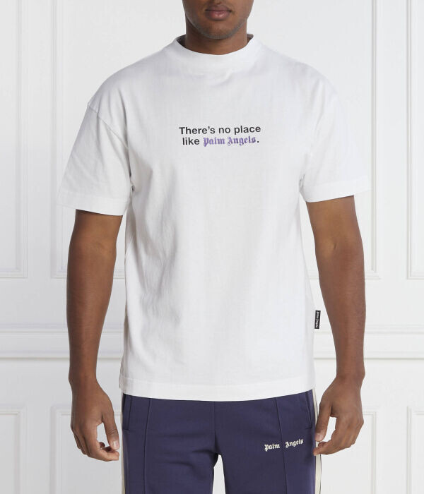 

Футболка Palm Angels Regular Fit, белый