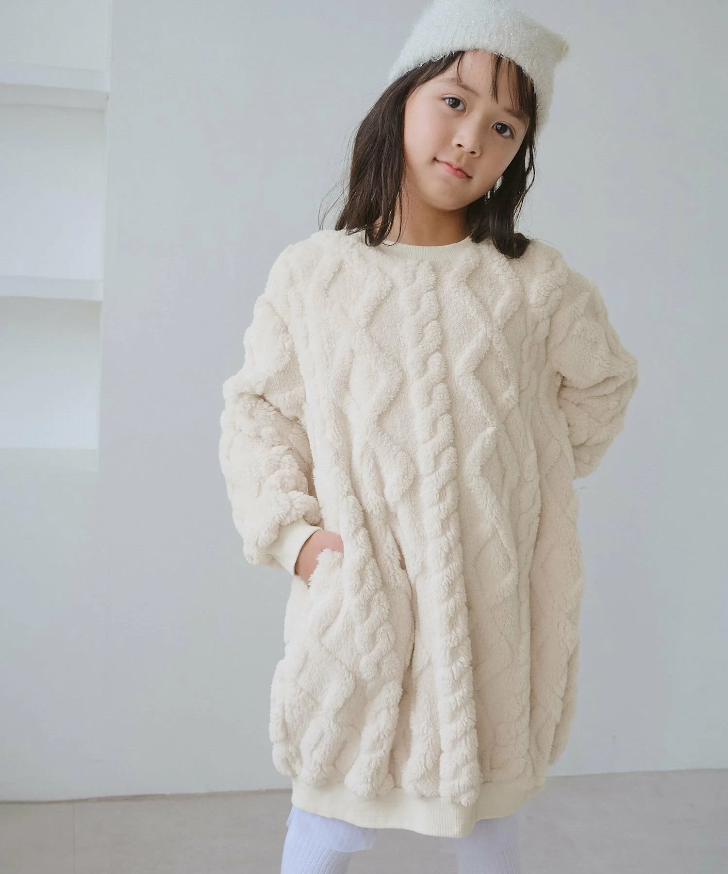 Платье с косами и боа ROPE' PICNIC KIDS, Kinari (16)
