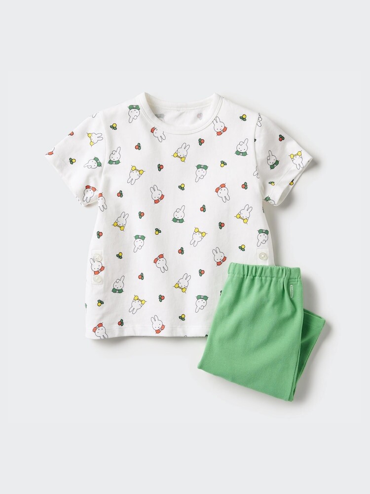 

Пижама детская Uniqlo, цвет 53 зеленый