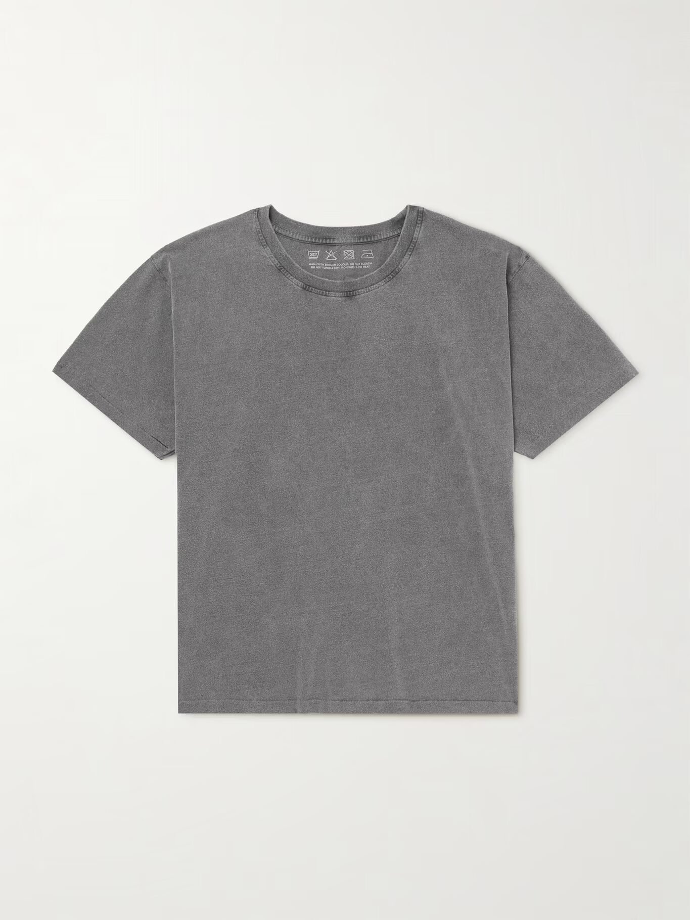 

Новая футболка из органического хлопкового джерси, окрашенная в готовом виде MFPEN, серый