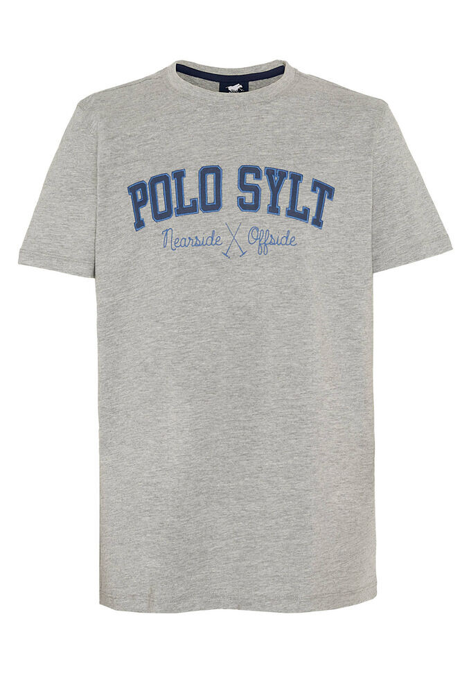 

Футболка с логотипом Polo Sylt, серый
