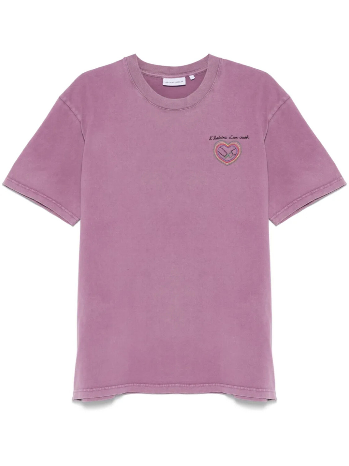 

Футболка Maison Labiche Patureau Croco Crush, фиолетовый
