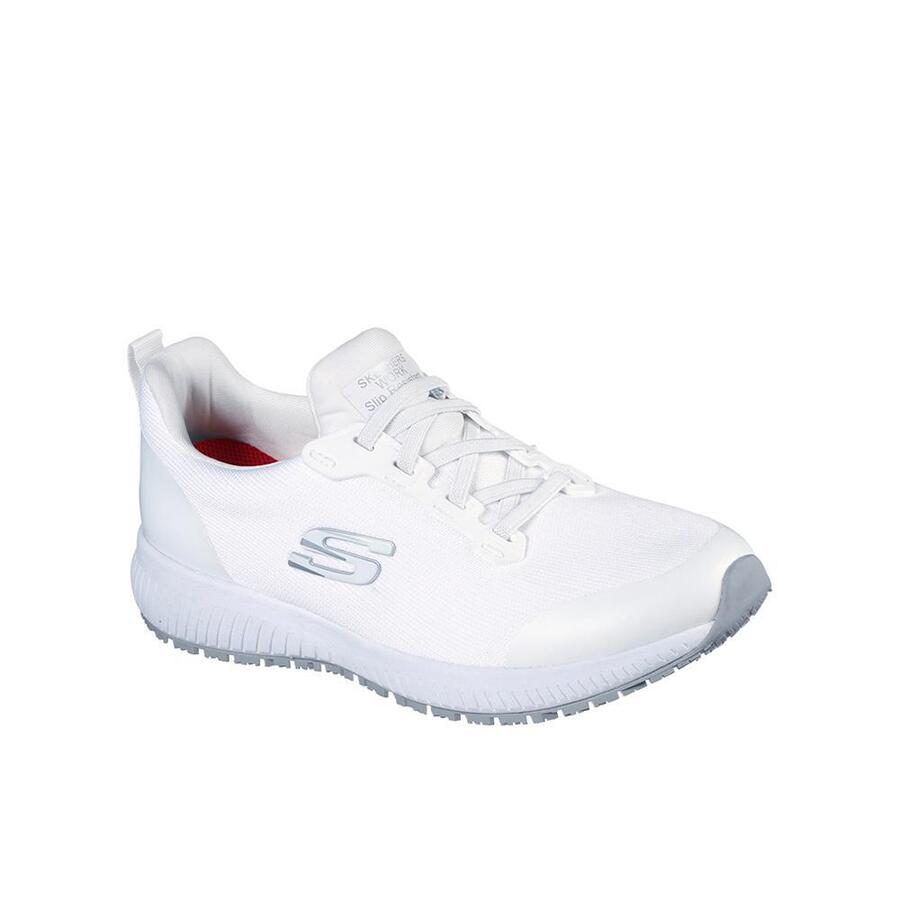 Женские кроссовки Skechers Squad белого цвета — фото 2