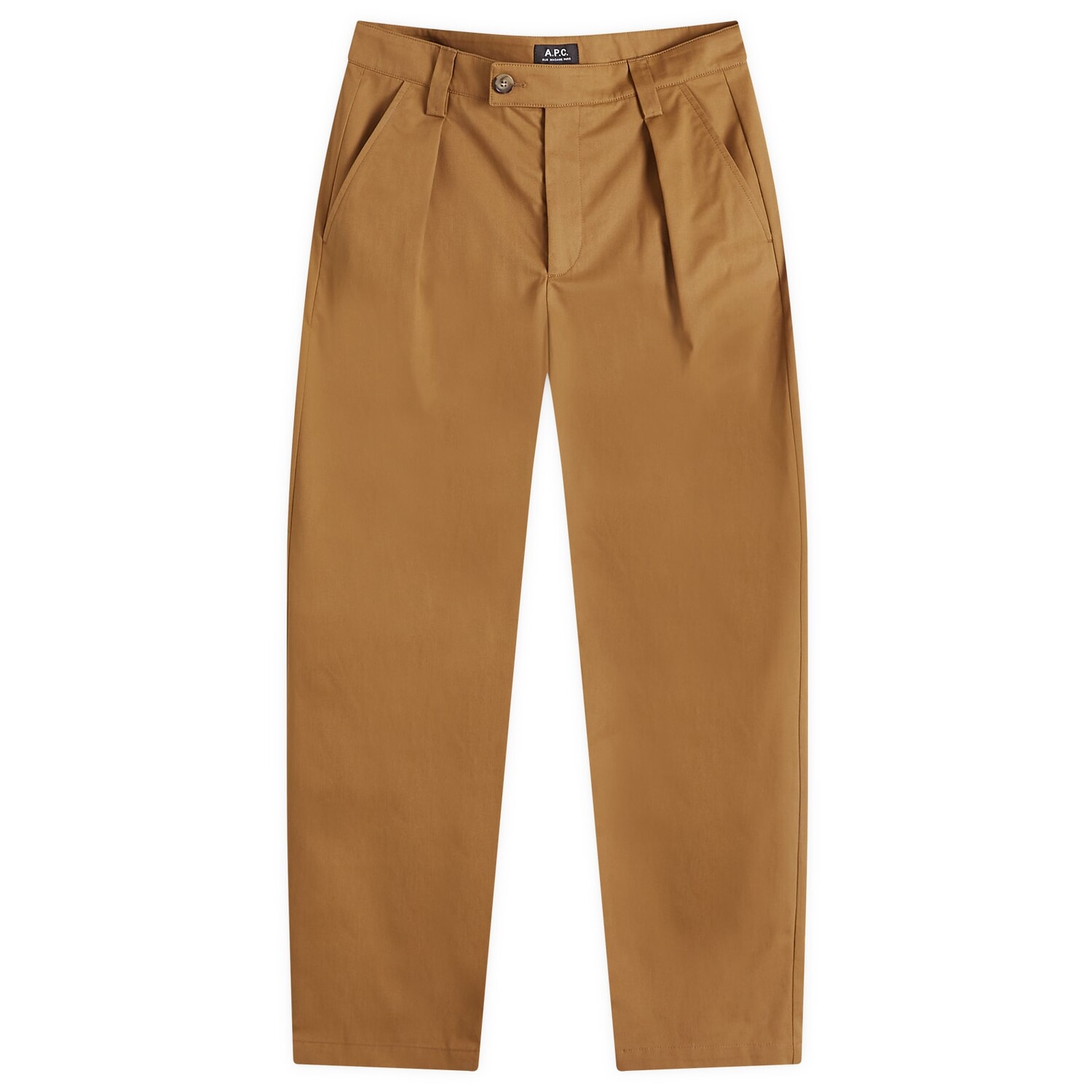 

Брюки A.P.C. Renato Pleated Chino, кэмел