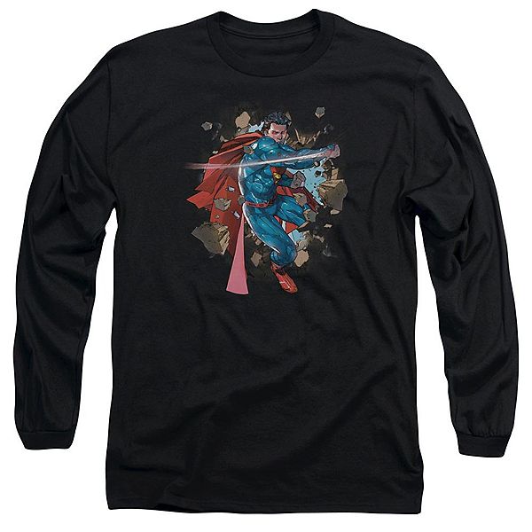 

Футболка с длинным рукавом Superman rock breaker Licensed Character