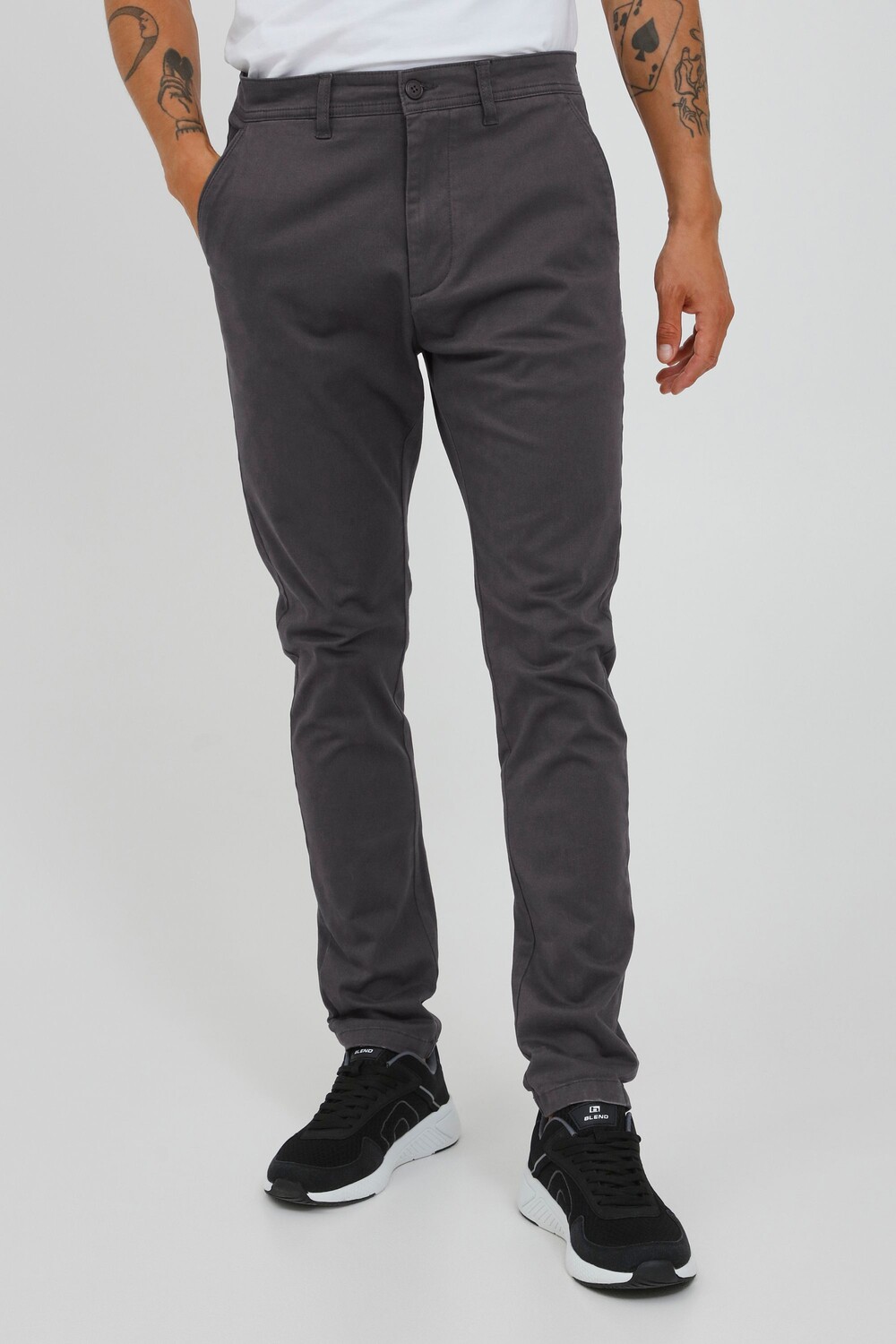 

Тканевые брюки !SOLID Chino, серый