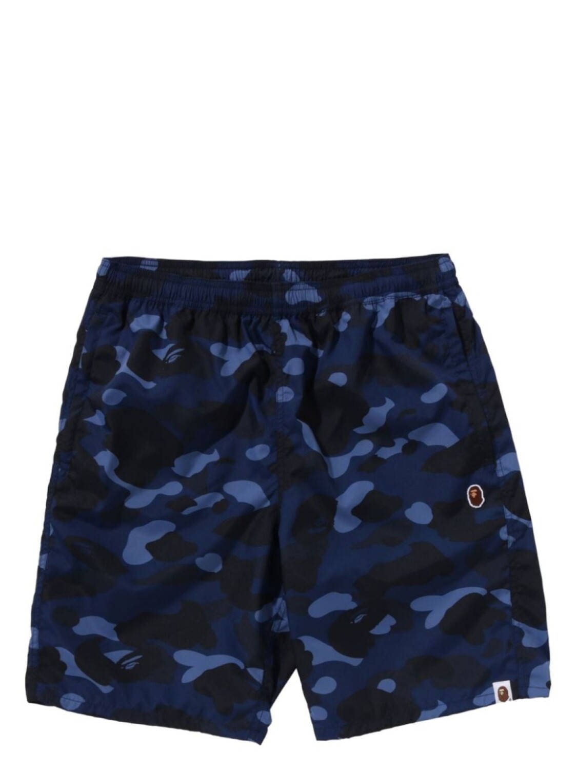 

A BATHING APE плавки-шорты с камуфляжным узором, синий