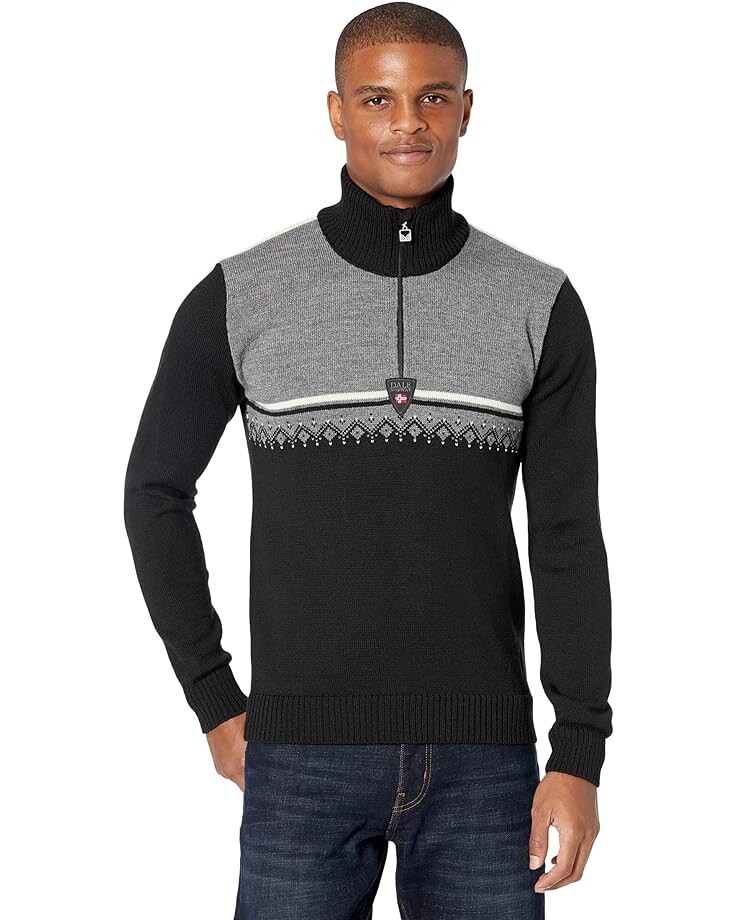 

Свитер Dale of Norway Lahti, цвет Black/Smoke/Off-White