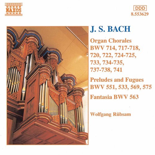 

CD диск Bach, J.S. / Rubsam: Organ Chorales Preludes & Fugues