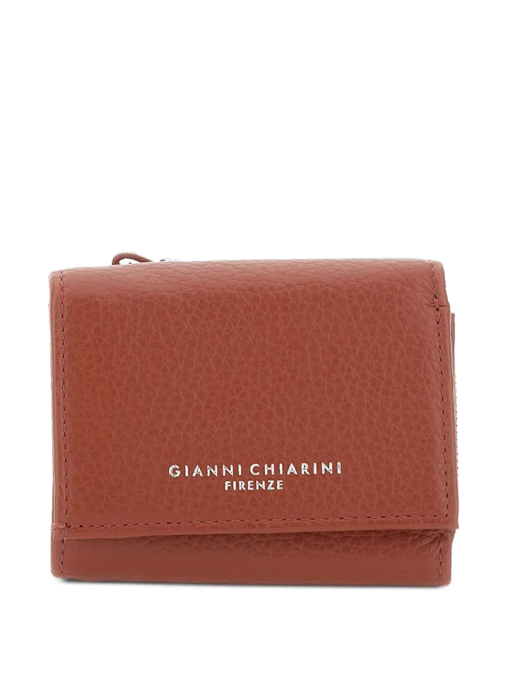 

Кошелек с круговой молнией GIANNI CHIARINI, красный