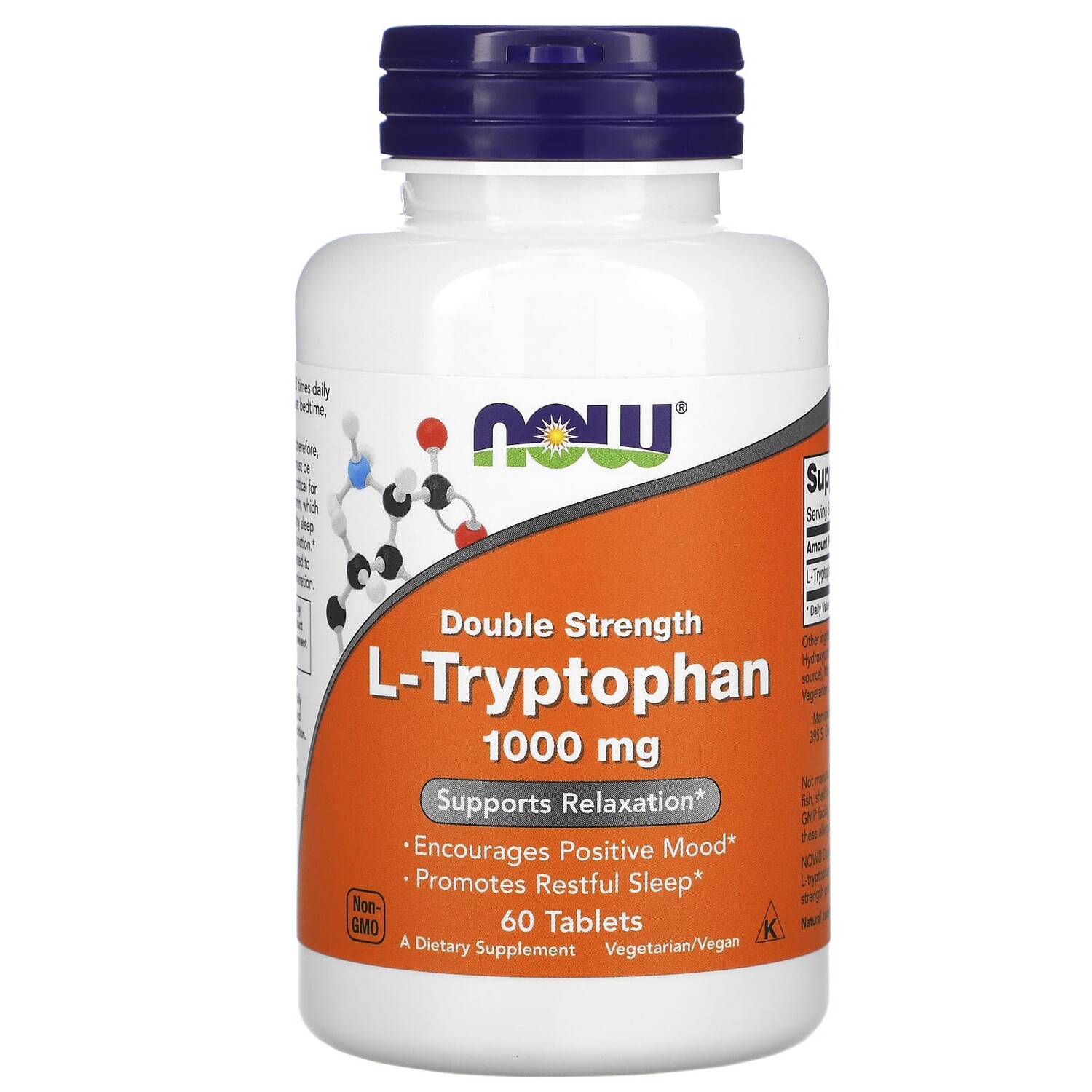 

Now Foods L-триптофан 1000 мг 60 таблеток