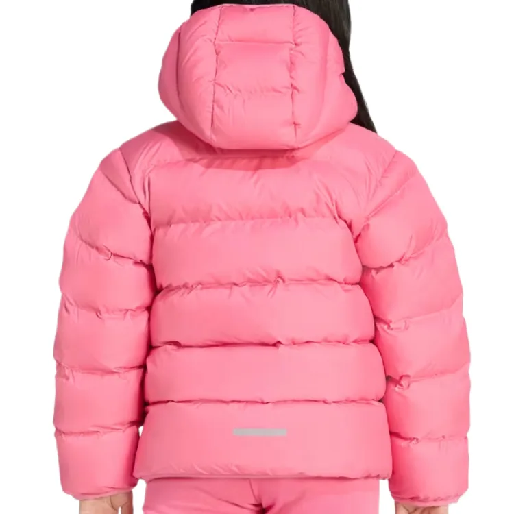 Adidas Утепленная куртка pink fusion для детей 3-7 лет — фото 3