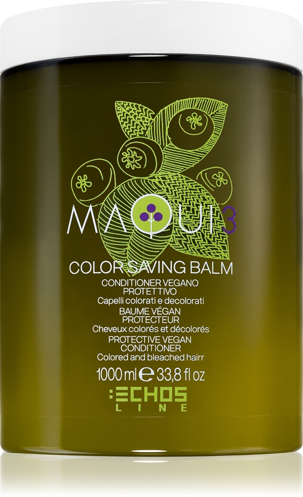 

Защитный бальзам для сохранения цвета Maqui, веганский Echosline, 1000 мл