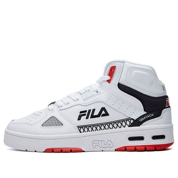 

Кроссовки teratach mid-top white/red/black Fila, белый